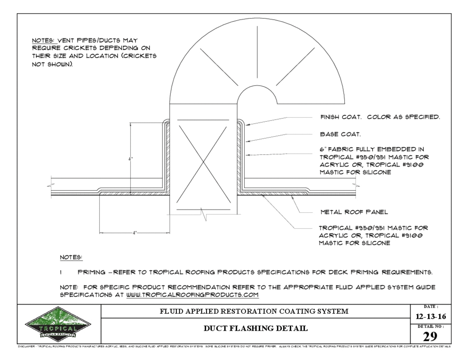 Tropical Roofing Products Cad Arcat throughout size 1600 X 1236