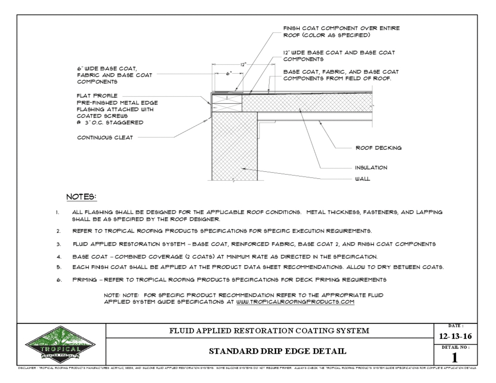 Tropical Roofing Products Cad Arcat with regard to measurements 1600 X 1236