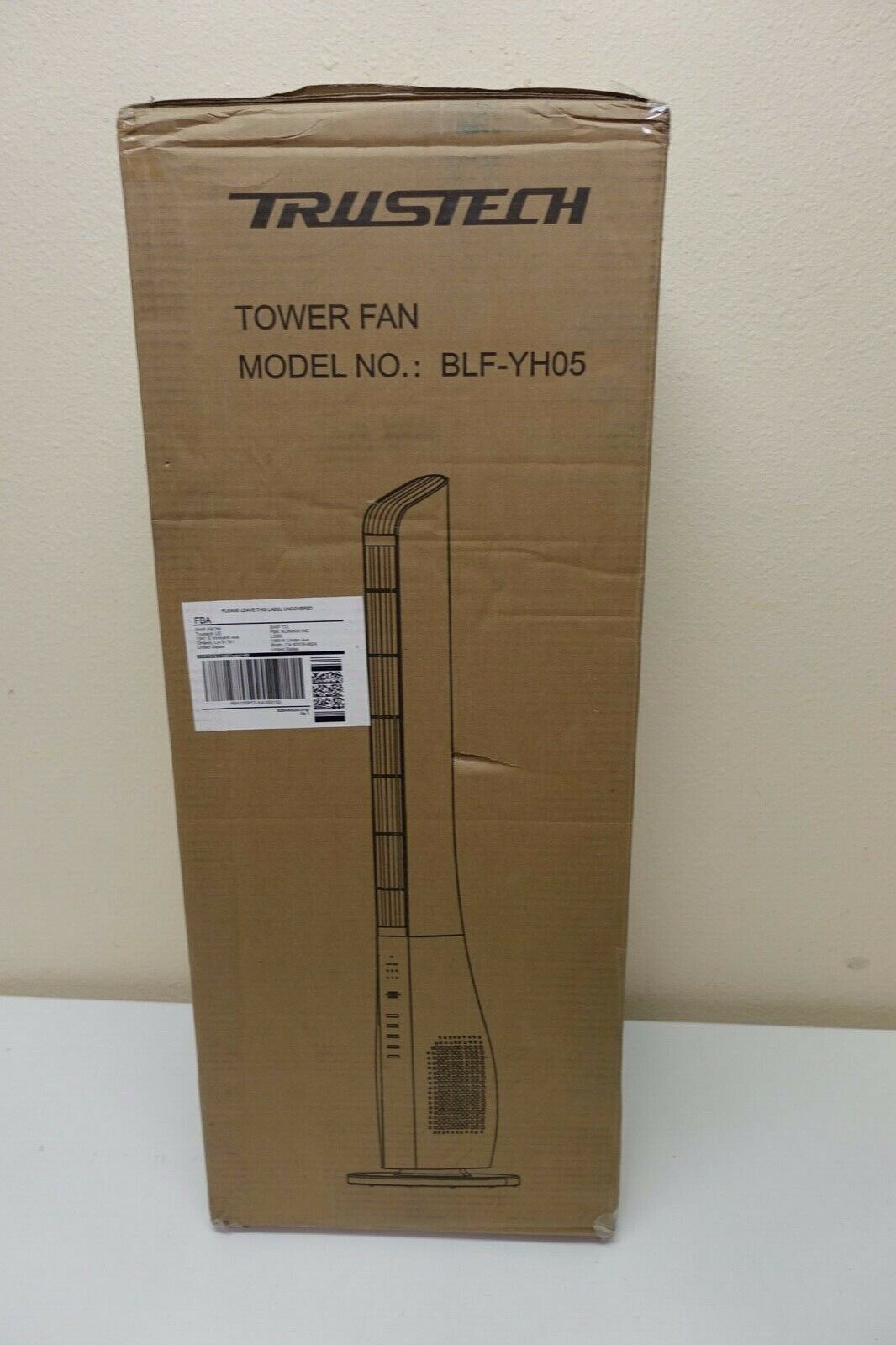 Trustech Low Noise Oscillating Tower Fan W Remote Control White Blf Yh05 5b intended for size 1066 X 1600