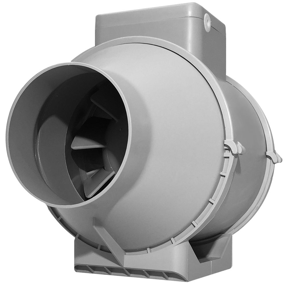 Turbo Tube Pro 100 4 Inch Inline Fan With Timer pertaining to size 1000 X 1000