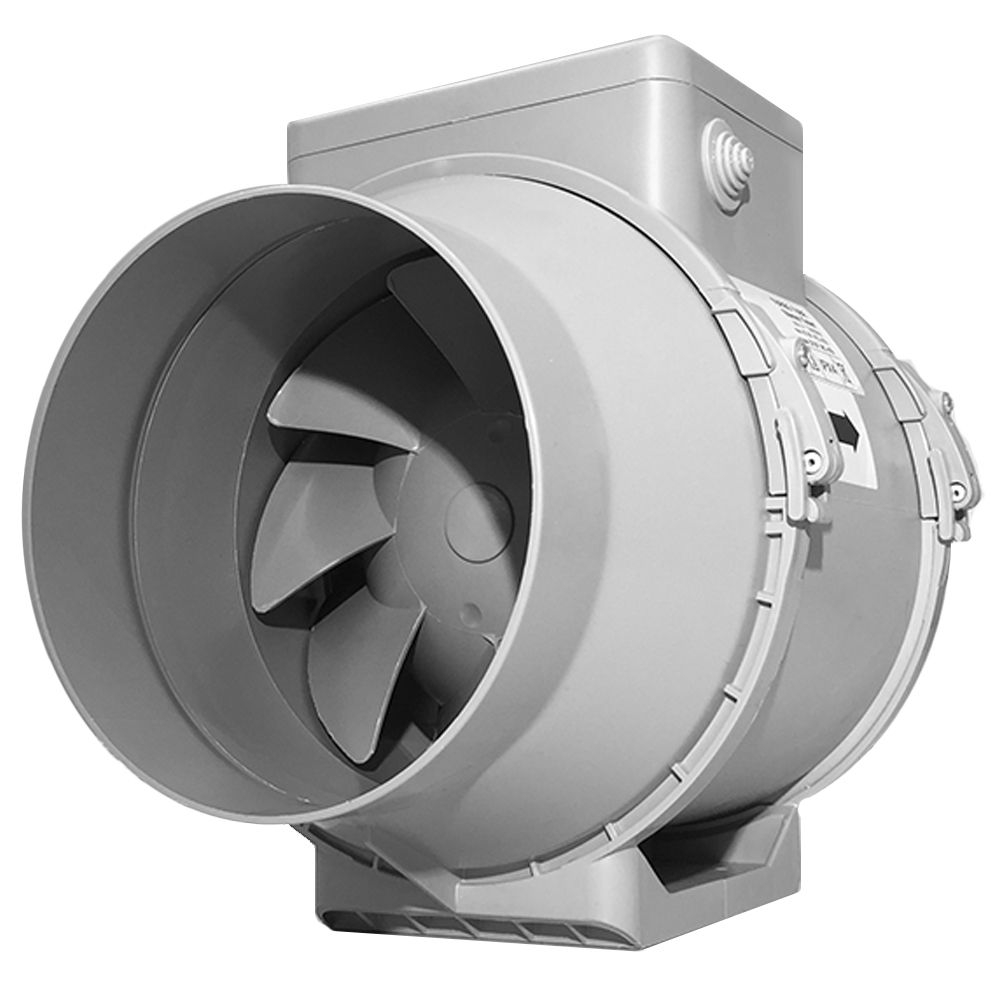 Turbo Tube Pro 150 6 Inch Inline Fan intended for dimensions 1000 X 1000
