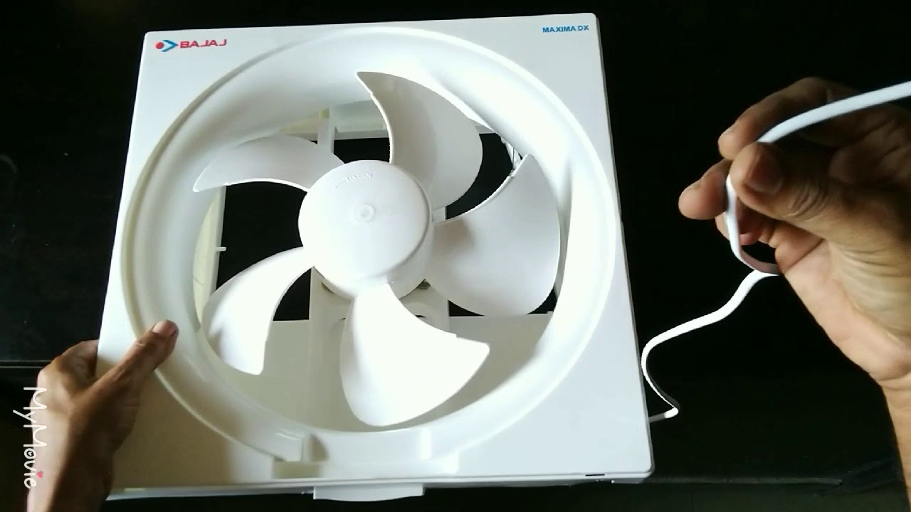 Unboxing Of Bajaj Maxima Dx Exhaust Fan pertaining to dimensions 1280 X 720