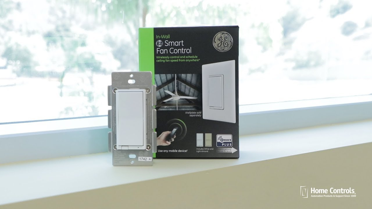 Unboxing The Ge 14287 Z Wave Plus In Wall Smart Fan Control Switch within dimensions 1280 X 720