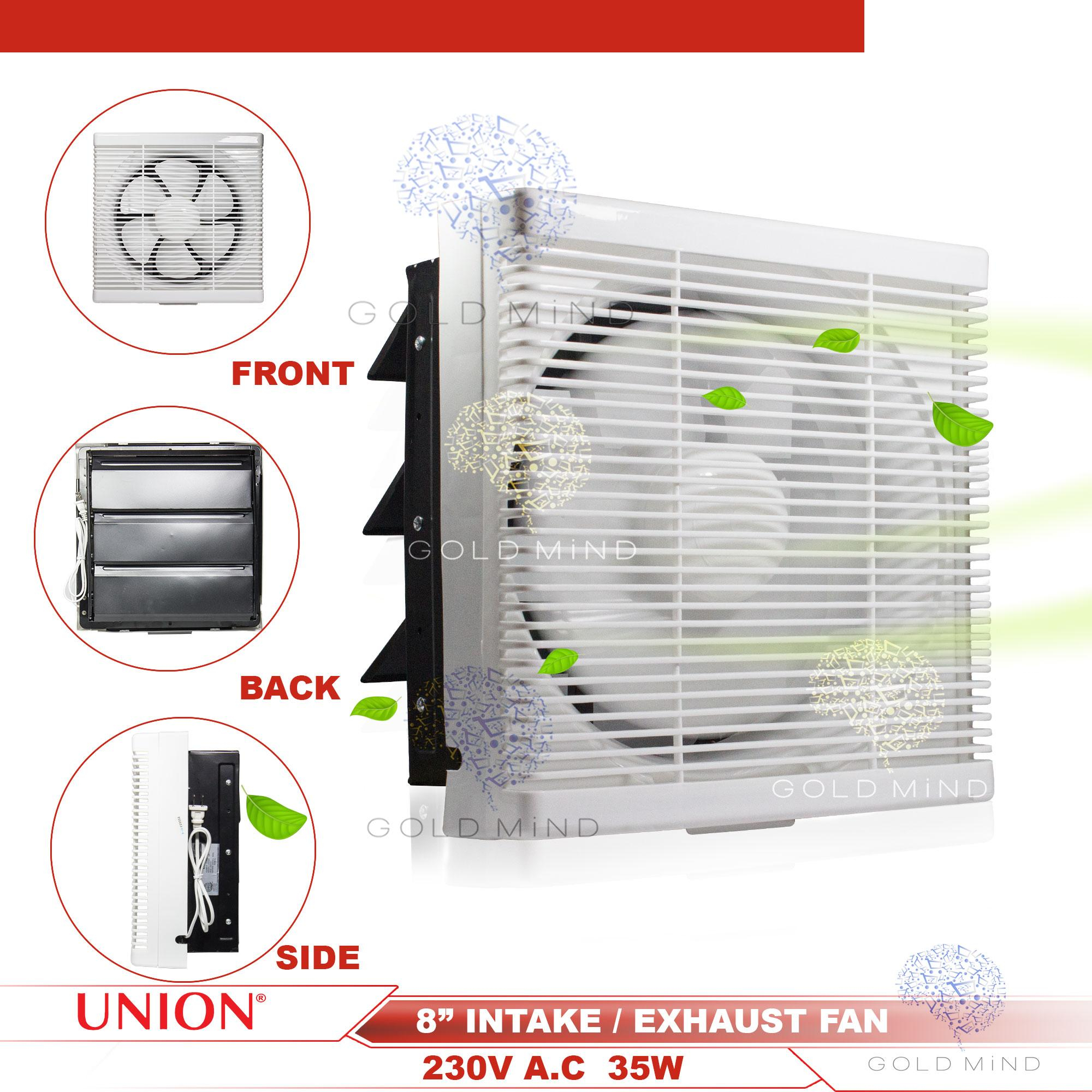 Union Reversible Exhaust Fan 8 Inches Two Way Suck In Or Pump Out Air with proportions 2000 X 2000