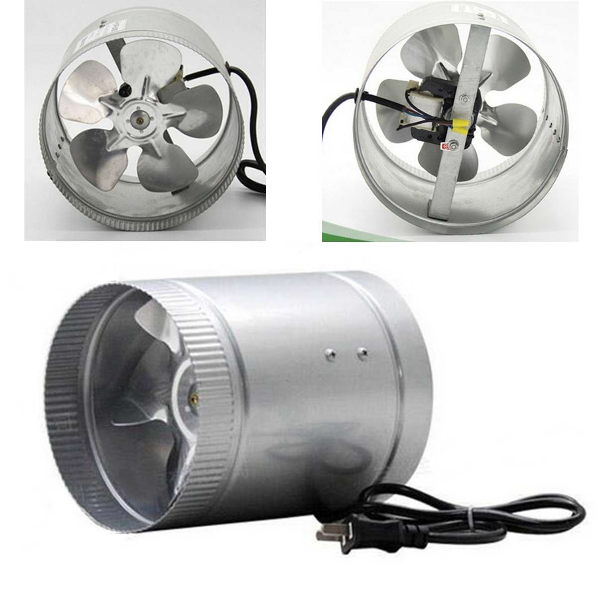 Us 2419 46 Off4 100cfm Air Duct Fan Low Noise Inline Booster Fan For Kitchen Bathroom For Grow Room Ventilation 12w 2600rpmexhaust Fans throughout proportions 1200 X 1200