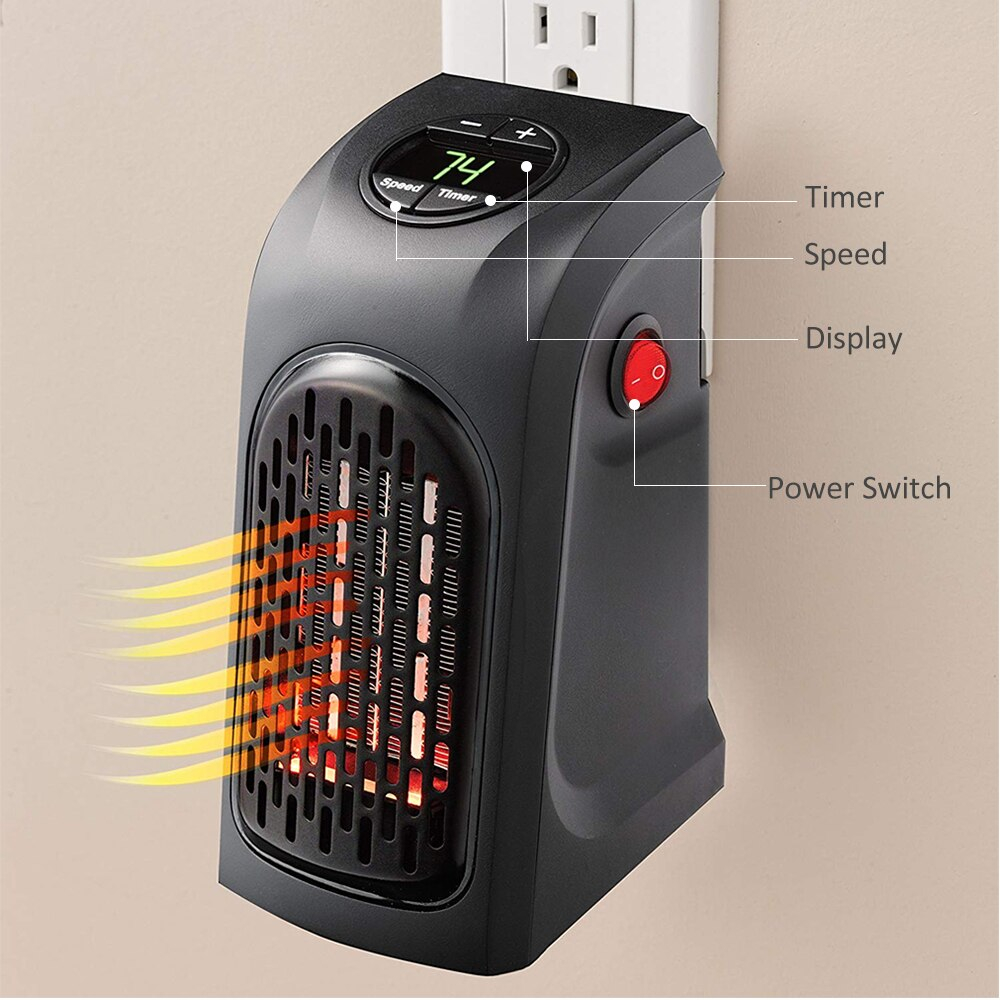 Us 2887 48 Offhot New Programmable Mini Plug In 400w Electric Wall Fan Heater Stove Hand Warmer Heater For Hotel Kitchen Bar Bathroom Car pertaining to measurements 1000 X 1000