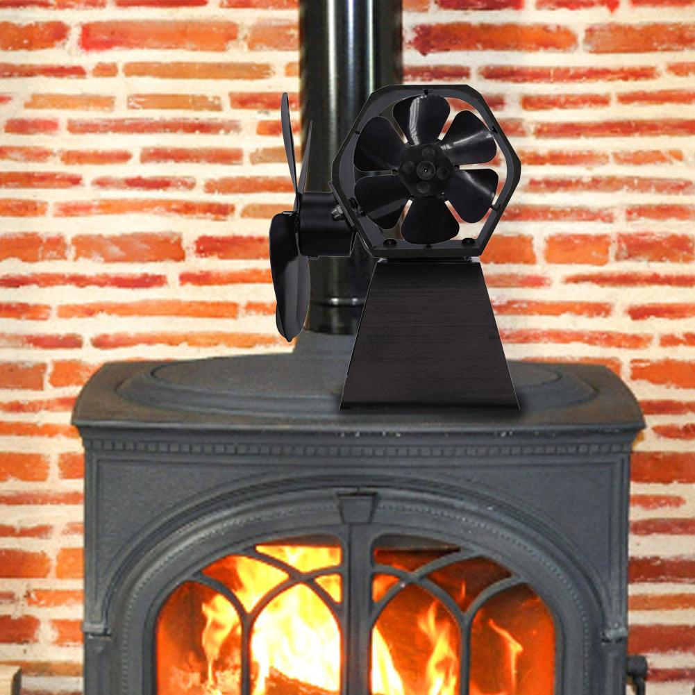 Us 4189 27 Offthermal Power Fireplace Fan Heat Powered Komin Wood Burner Eco Fan Friendly Quiet Home Efficient Heat Distribution Stove throughout proportions 1001 X 1001