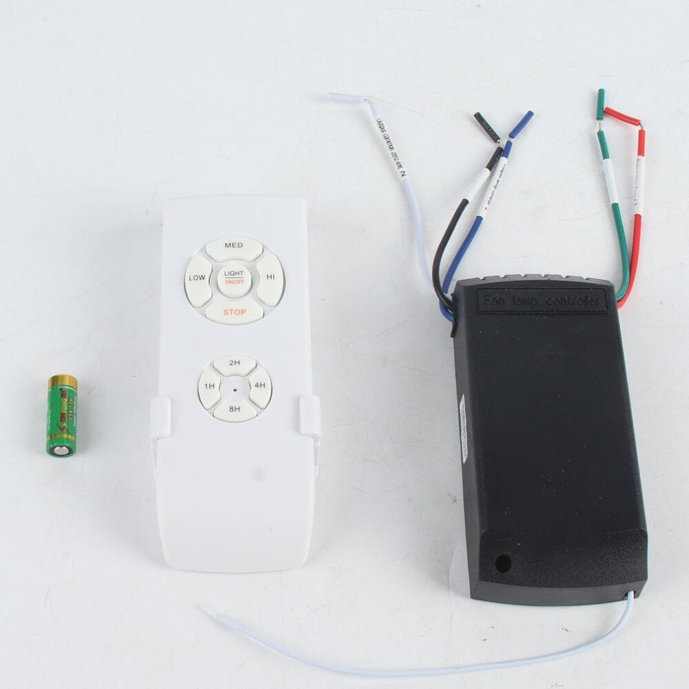Us 581 35 Offuniversal Ceiling Fan Lamp Remote Control Kit 110 240v Timing Wireless Control Switch Adjusted Wind Speed Transmitter Receiverremote for proportions 1000 X 1000