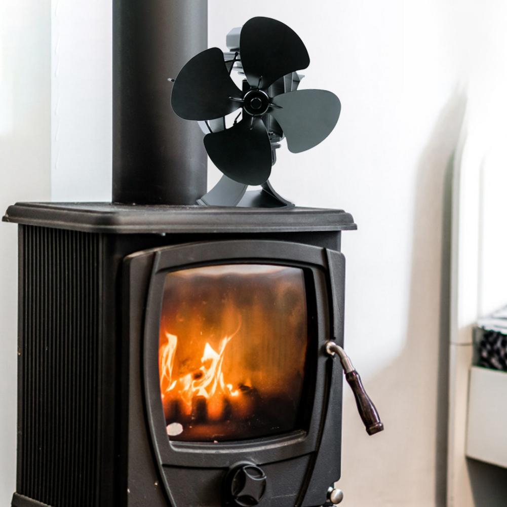 Us 8526 5 Offfireplace Fan Heat Powered Stove Fan Environmentally Self Powered Safety Design Wooden Gas Pellet Furnace Fans Home for sizing 1001 X 1001