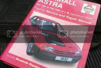 Vauxhall Astra Mk3 Service Manual regarding proportions 1024 X 1365