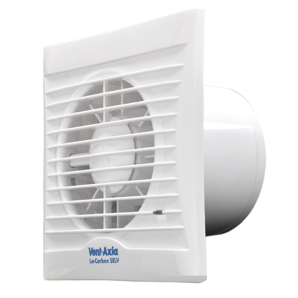 Vent Axia 441626 Lo Carbon Silhouette 100ht With Humidistat And Timer throughout dimensions 1000 X 1000