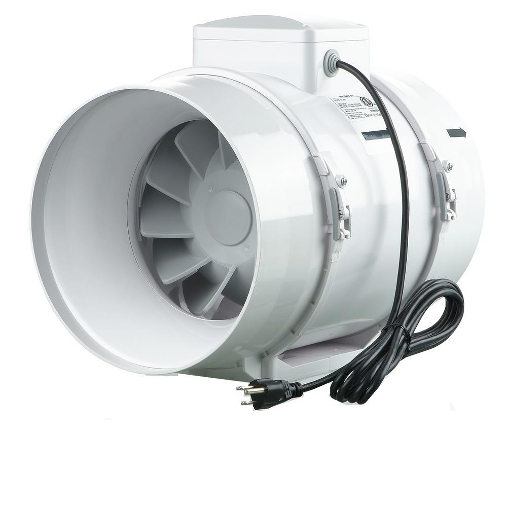 Vents 473 Cfm Power 8 In Mixed Flow In Line Duct Fan inside measurements 1000 X 1000
