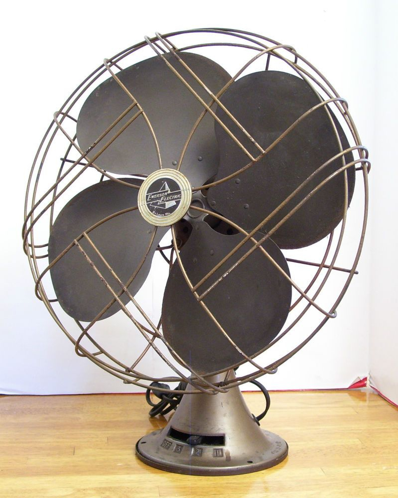 Vintage Emerson Electric Antique Fans within sizing 799 X 1000