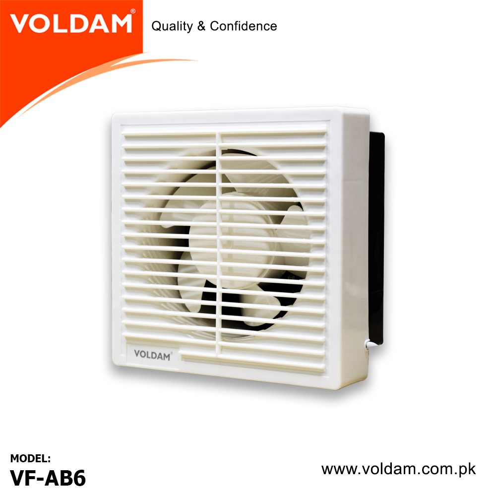 Voldam Full Plastic Grille Square Exhaust Fan 6 inside dimensions 1000 X 1000