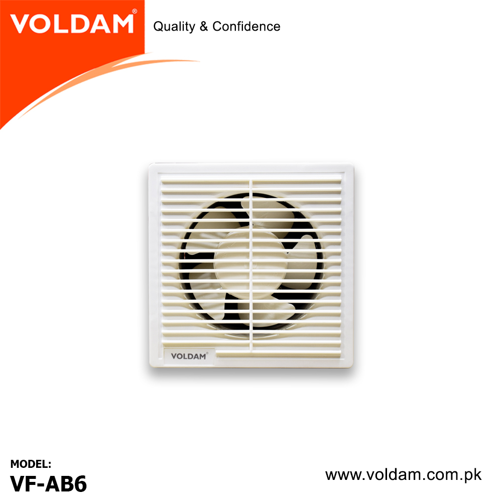 Voldam Full Plastic Grille Square Exhaust Fan 6 within size 1000 X 1000