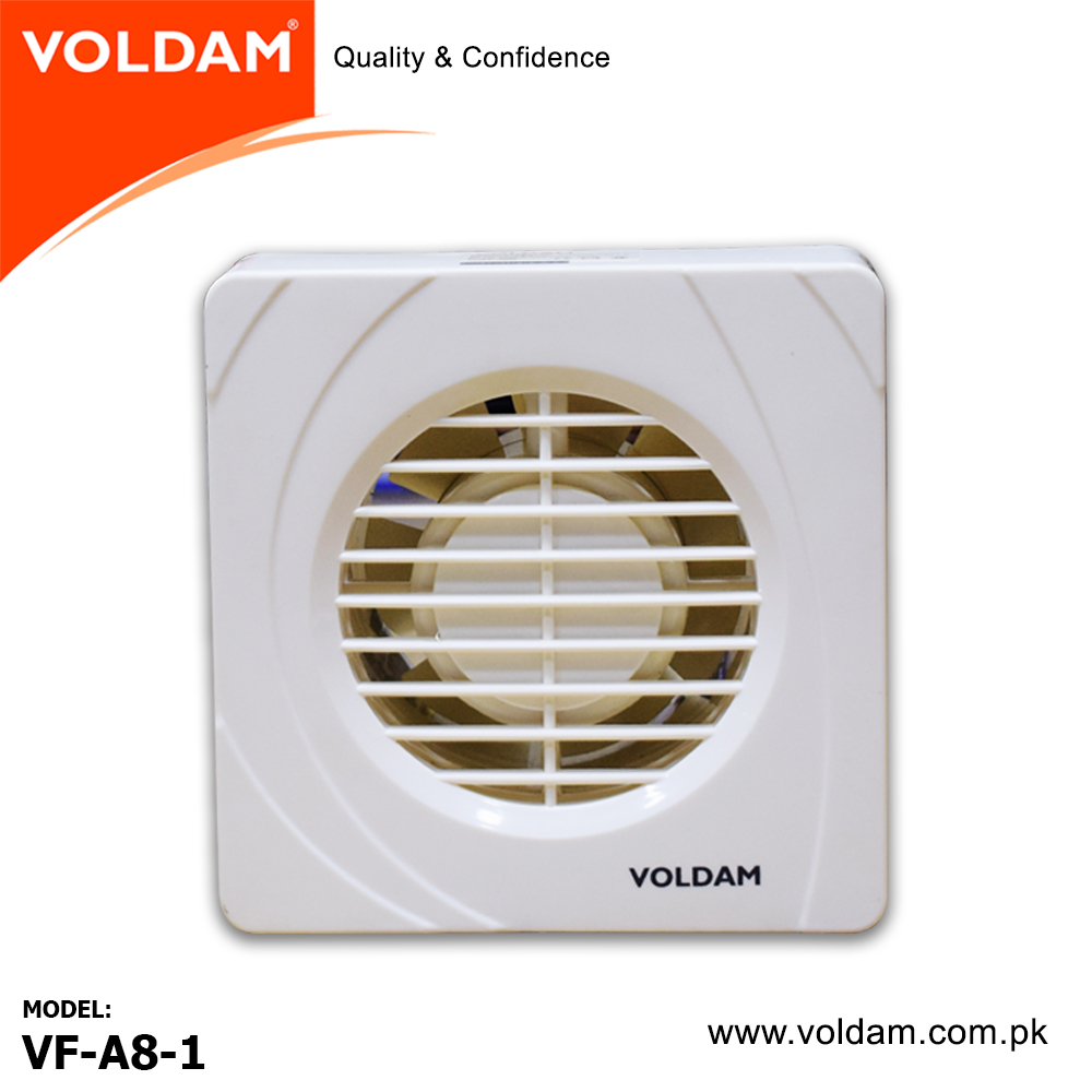 Voldam Standard Wall Glass Exhaust Fan 8 Dia pertaining to measurements 1000 X 1000