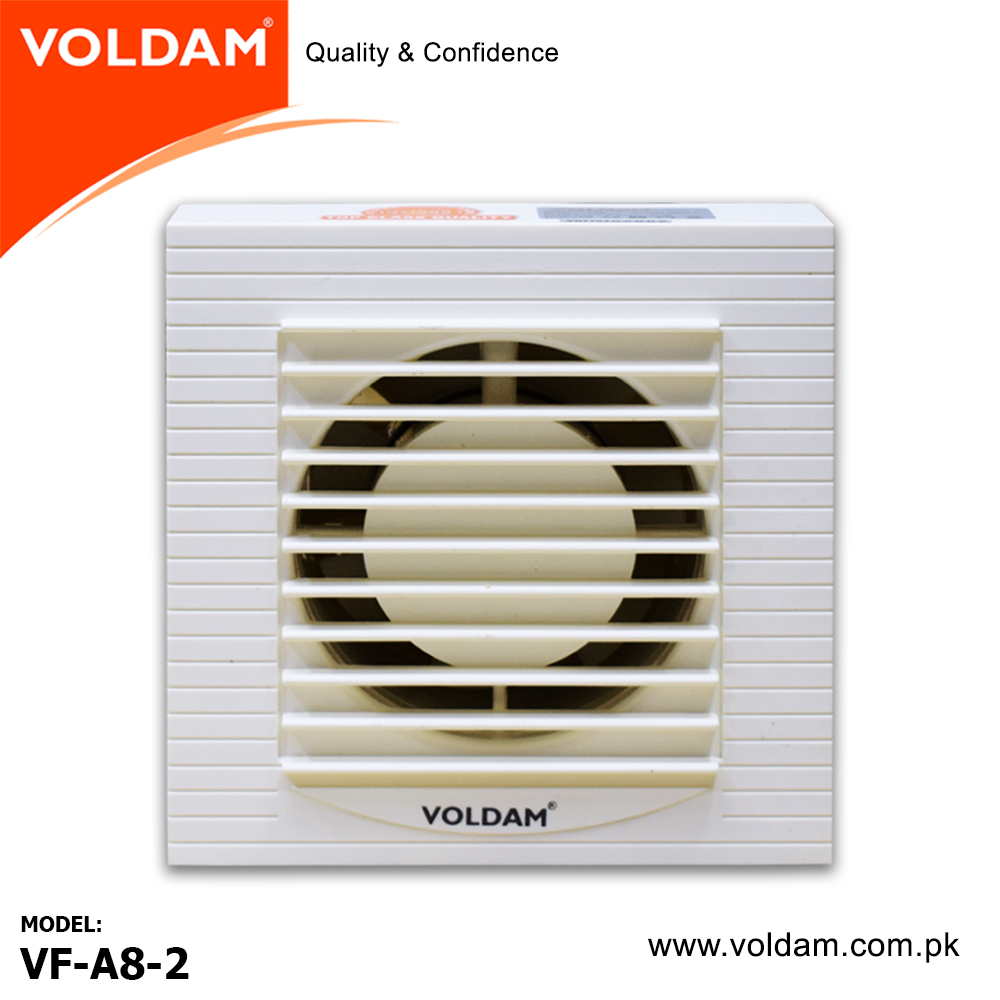 Voldam Standard Wall Glass Exhaust Fan 8 Dia throughout sizing 1000 X 1000