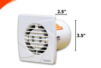 Voldam Ultra Thin Panel Exhaust Fan 4 Dia in measurements 1000 X 1000