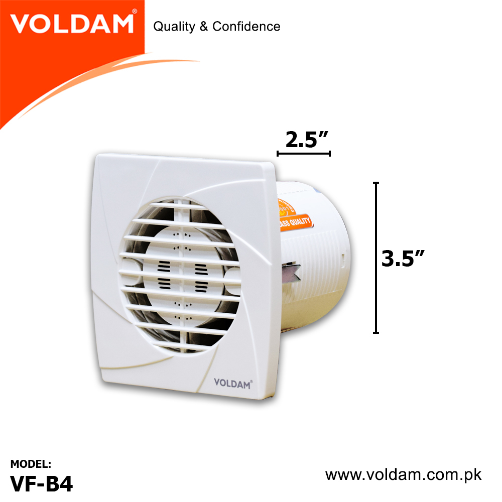 Voldam Ultra Thin Panel Exhaust Fan 4 Dia with regard to size 1000 X 1000