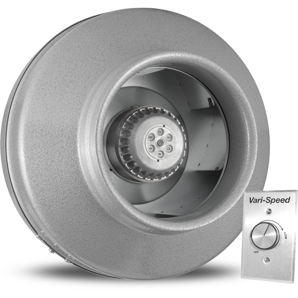Vortex Powerfan 8 In L 651 Cfm Inline Fan With Vari Speed Kit pertaining to sizing 1000 X 1000