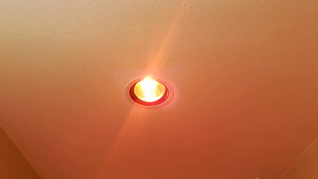 Warm Things Up In The Bathroom Easy To Install Heat Lamp Flood Light Bulb Perfect Solution pertaining to size 1280 X 720