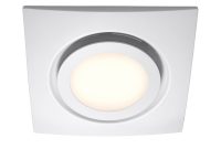 White Exhaust Fan With Led Light inside size 1200 X 1600