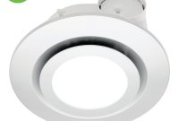 White Round Mercator Starline Diy Exhaust Fan With 16w Led Light throughout dimensions 1000 X 1000
