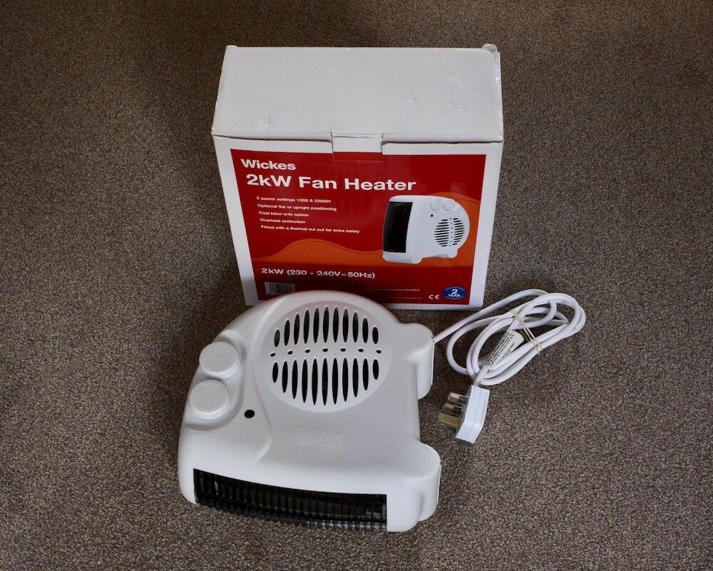 Wicks 2kw Fan Heater Model 207189 Cool Blow Option Overheat Protection In Torpoint Cornwall Gumtree pertaining to measurements 1000 X 800