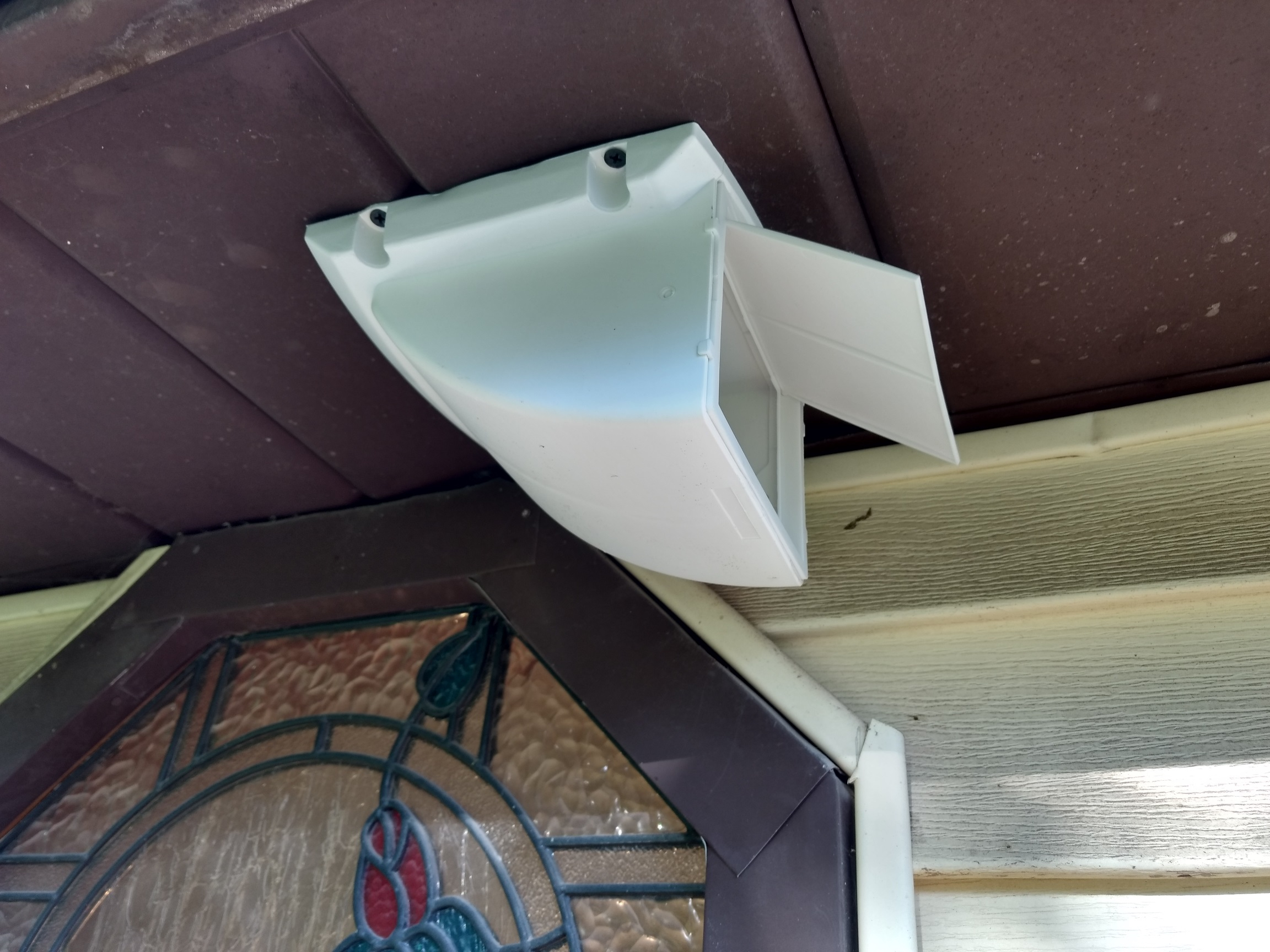 Will I Be Able To Run A Duct Over The Wall To A Soffit Vent regarding dimensions 2304 X 1728