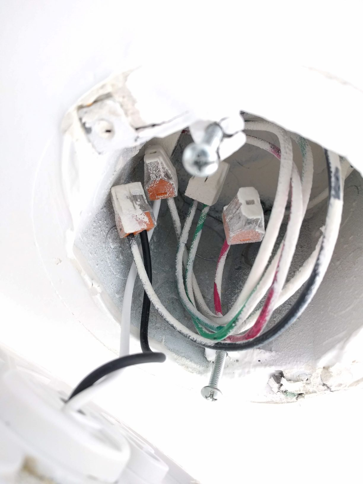 Wiring A Ceiling Fan With Black White Red Green In in size 1224 X 1632