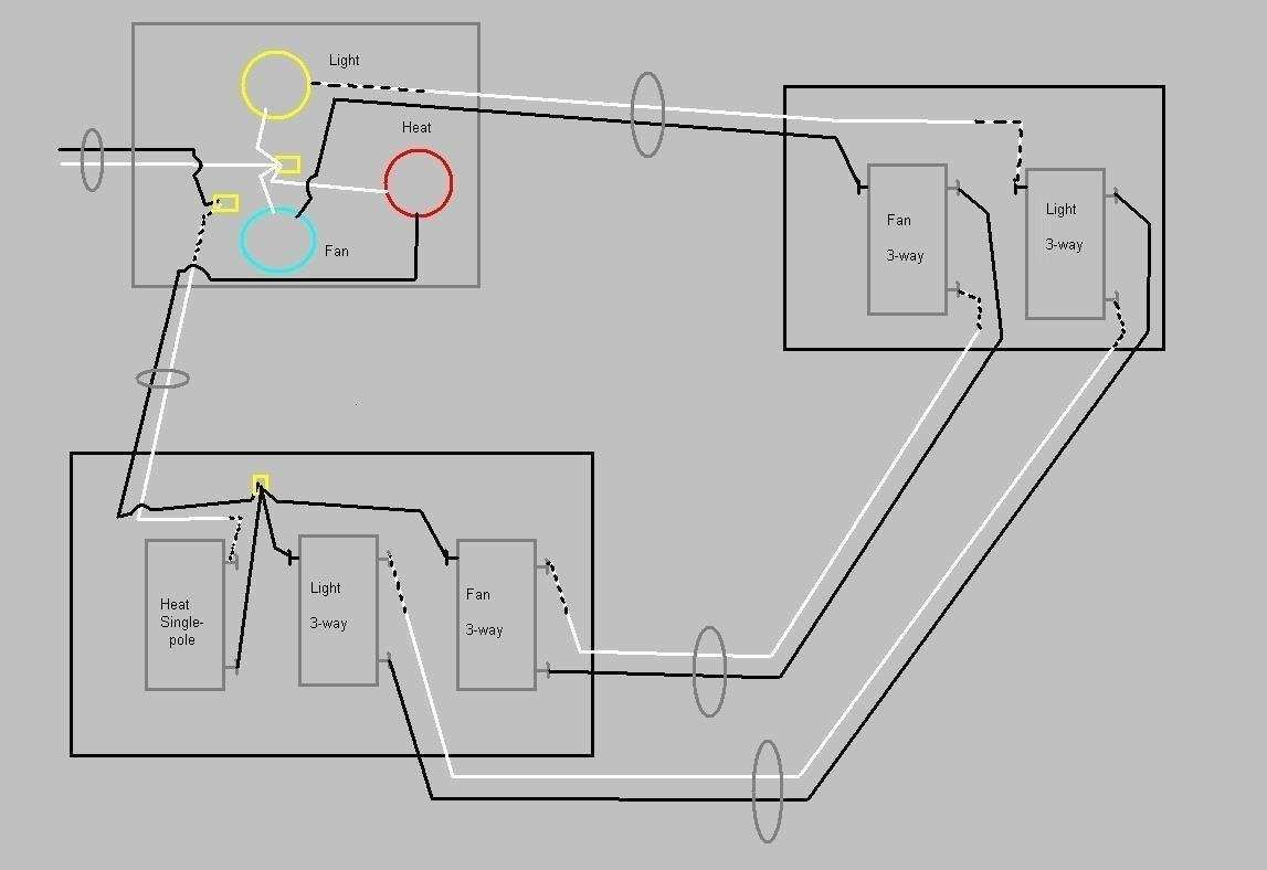 Wiring Diagram Bathroom Bathroom Heater Fan Bathroom Fan throughout proportions 1147 X 788