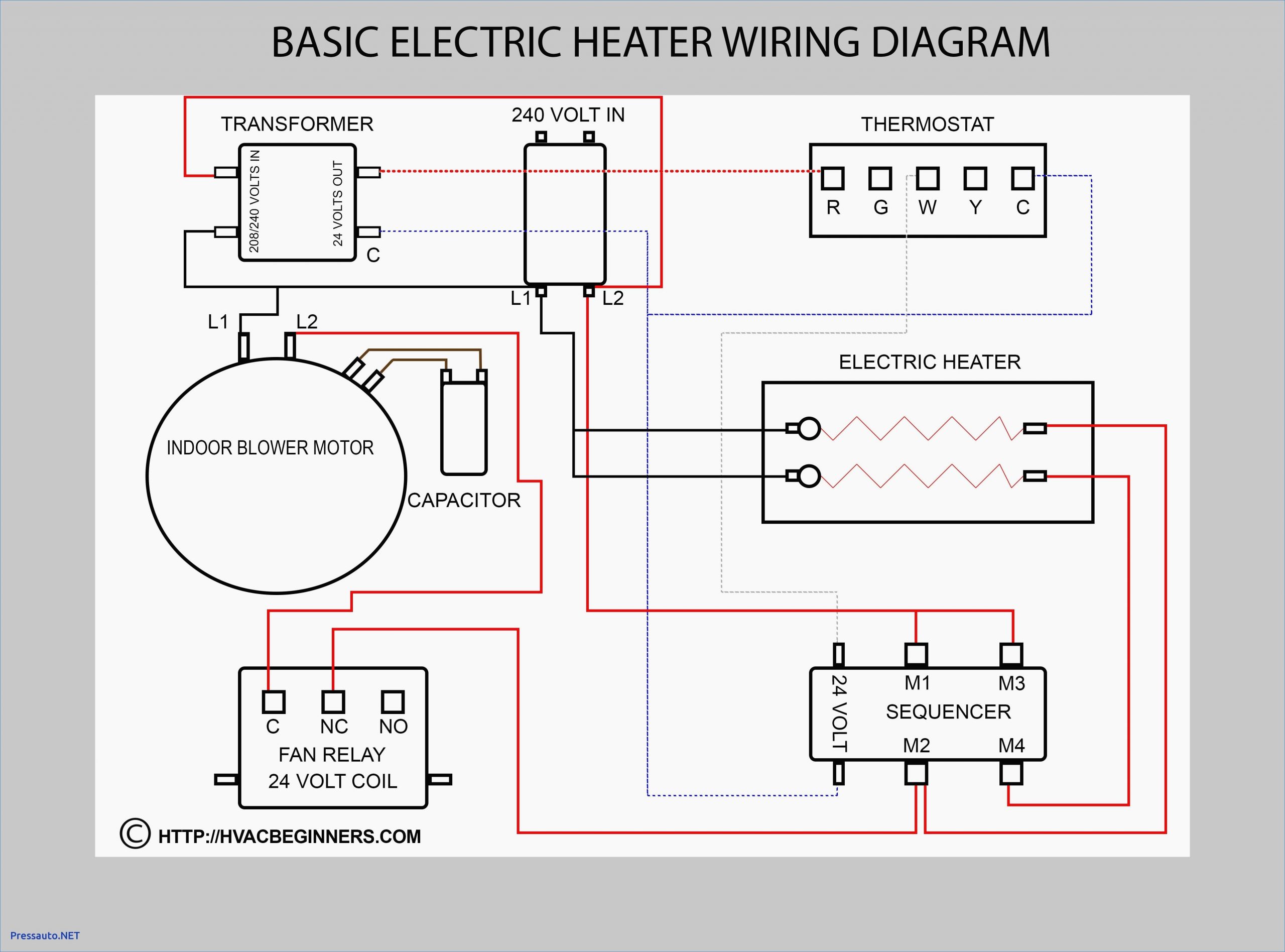 Wiring Diagram For 220 Volt Baseboard Heater Basic regarding size 5000 X 3704