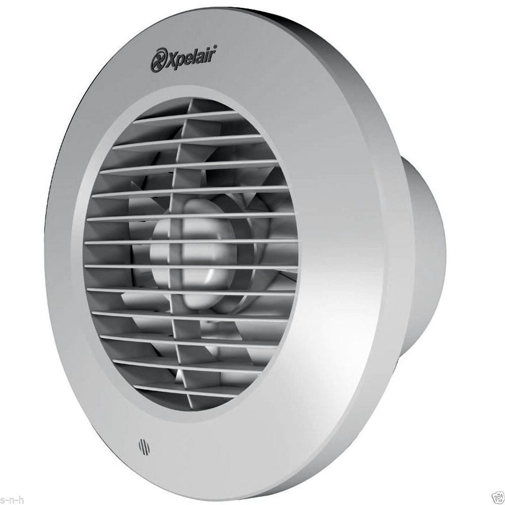Xpelair 93072aw Simply Silent Dx150ts Timer 6150mm Extractor Fan for proportions 1000 X 1000