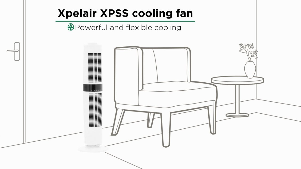 Xpelair Skyscraper Tower Cooling Fan Xpss with proportions 1280 X 720