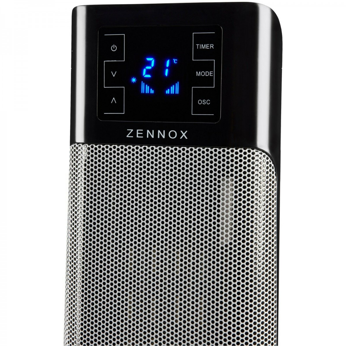 Zennox 2000w Electric Oscillating Tower Fan Heater throughout sizing 1200 X 1200