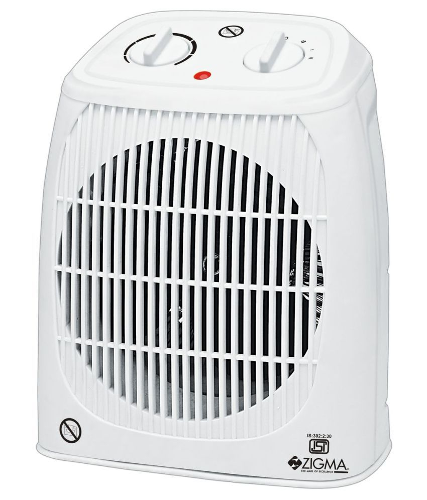 Zigma 2000 Z 55 Fan Heater White regarding proportions 850 X 995