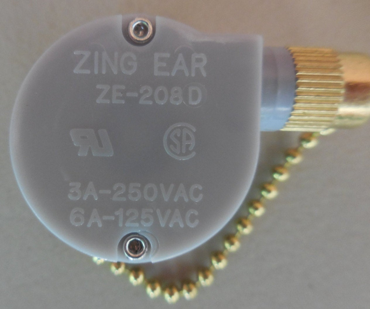 Zing Ear Ze 208d 3 Speed Control 3 Condensateur Pour 5 8 Wire Pull Chain Ceiling Fan Switch Made Instructions Enclosed 8a5e inside sizing 1264 X 1053